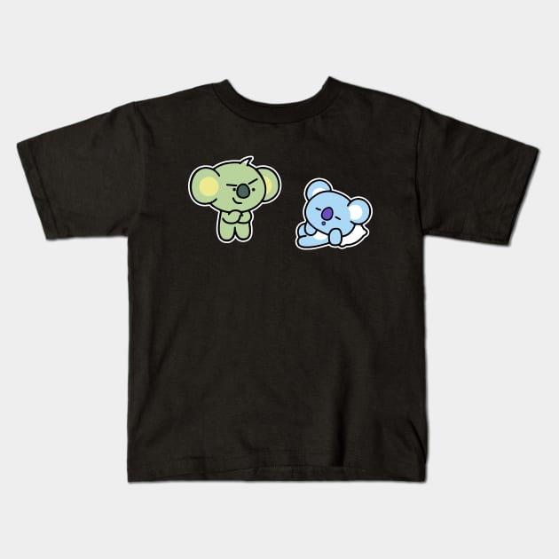 moya vs koya Kids T-Shirt by takiradsgn